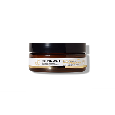 DermResults Daily Radiance Peel Pads with 2% Caviar Lime